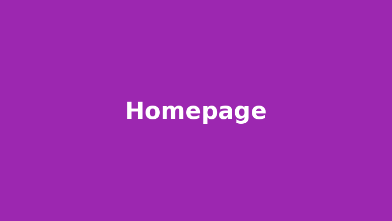 Placeholder image for Personal Homepage